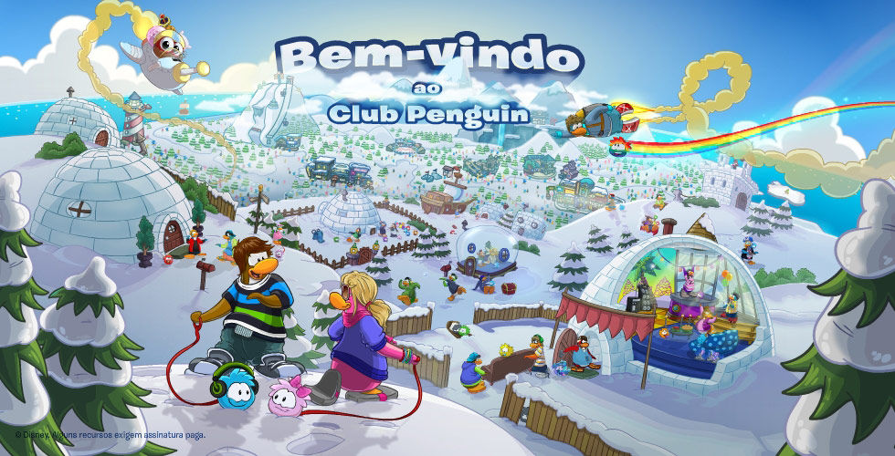 Bem-vindo ao Club Penguin